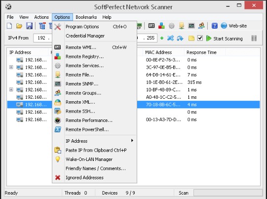 Download SoftPerfect Network Scanner 7.0.4