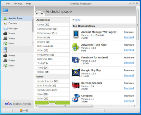 Download Android Manager for Windows